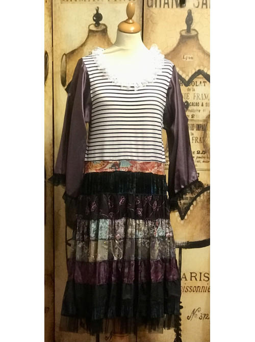 Robe inspiration bohème baroqur