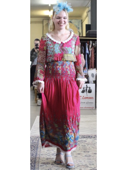 Robe inspiration bohème