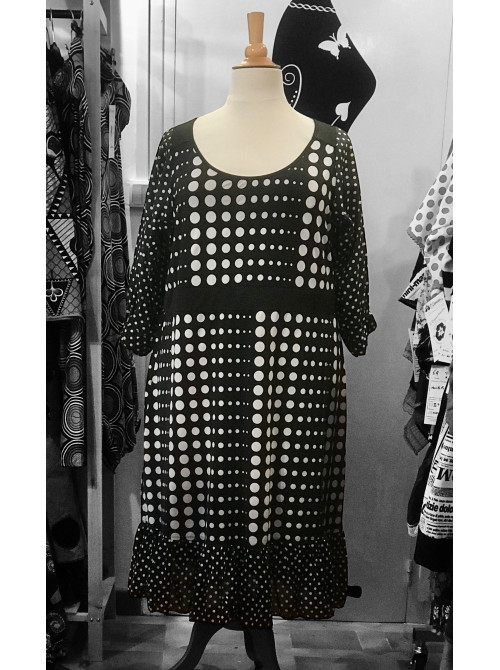 robe imprimé graphique - 3