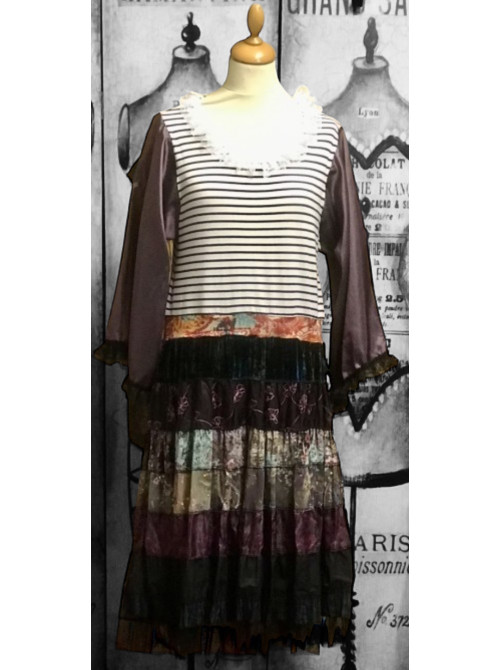 Robe inspiration bohème baroqur - 3