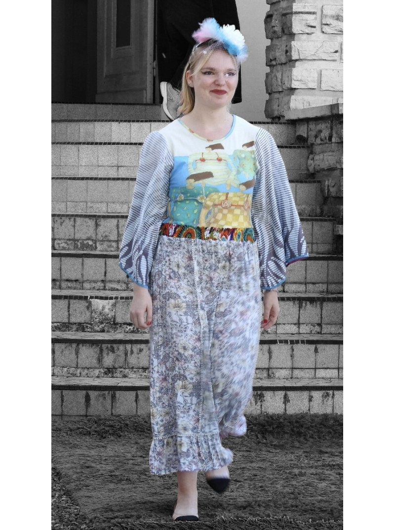 Robe inspiration Bohème - 4