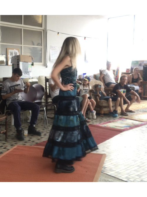 ROBE DE SOIREE HIPPIE CHIC - 1