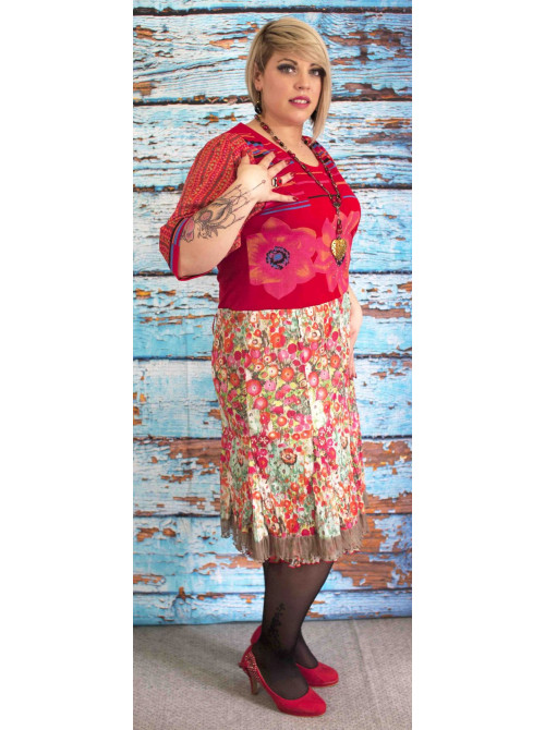 Robe Couleurs et Fleurs - 2