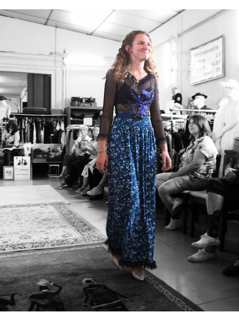 Robe longue de Soirée Inspiration Sirène - 4