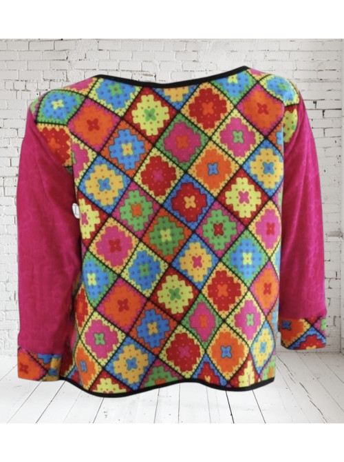 HAUT EXPLOSION DE COULEURS - 2