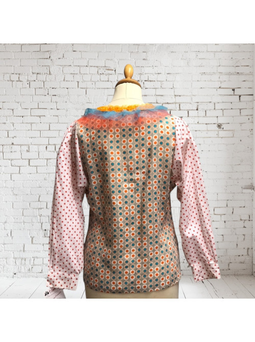 Chemisier inspiration 70's - 2