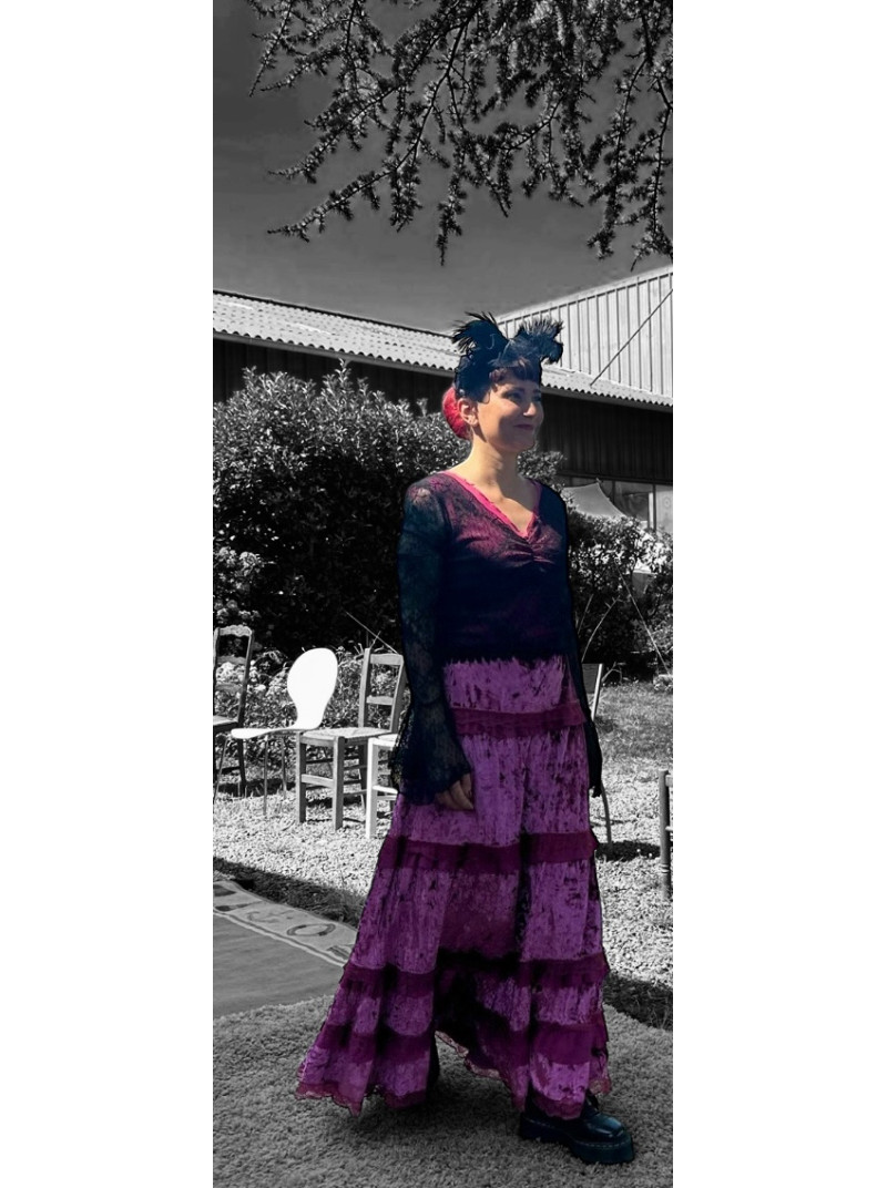 ROBE DE SOIREE HIPPIE CHIC - 2