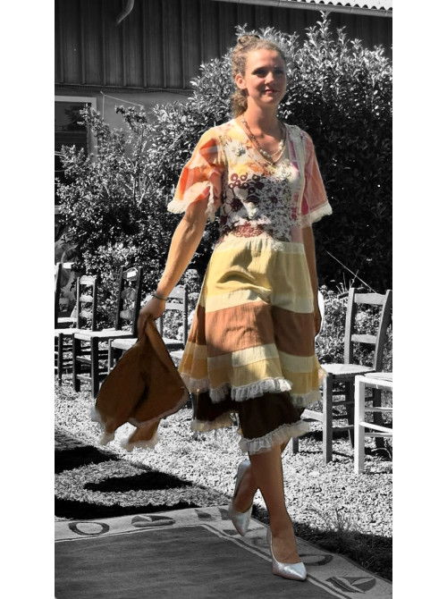 Robe inspiration pique nique à la campagne - 2